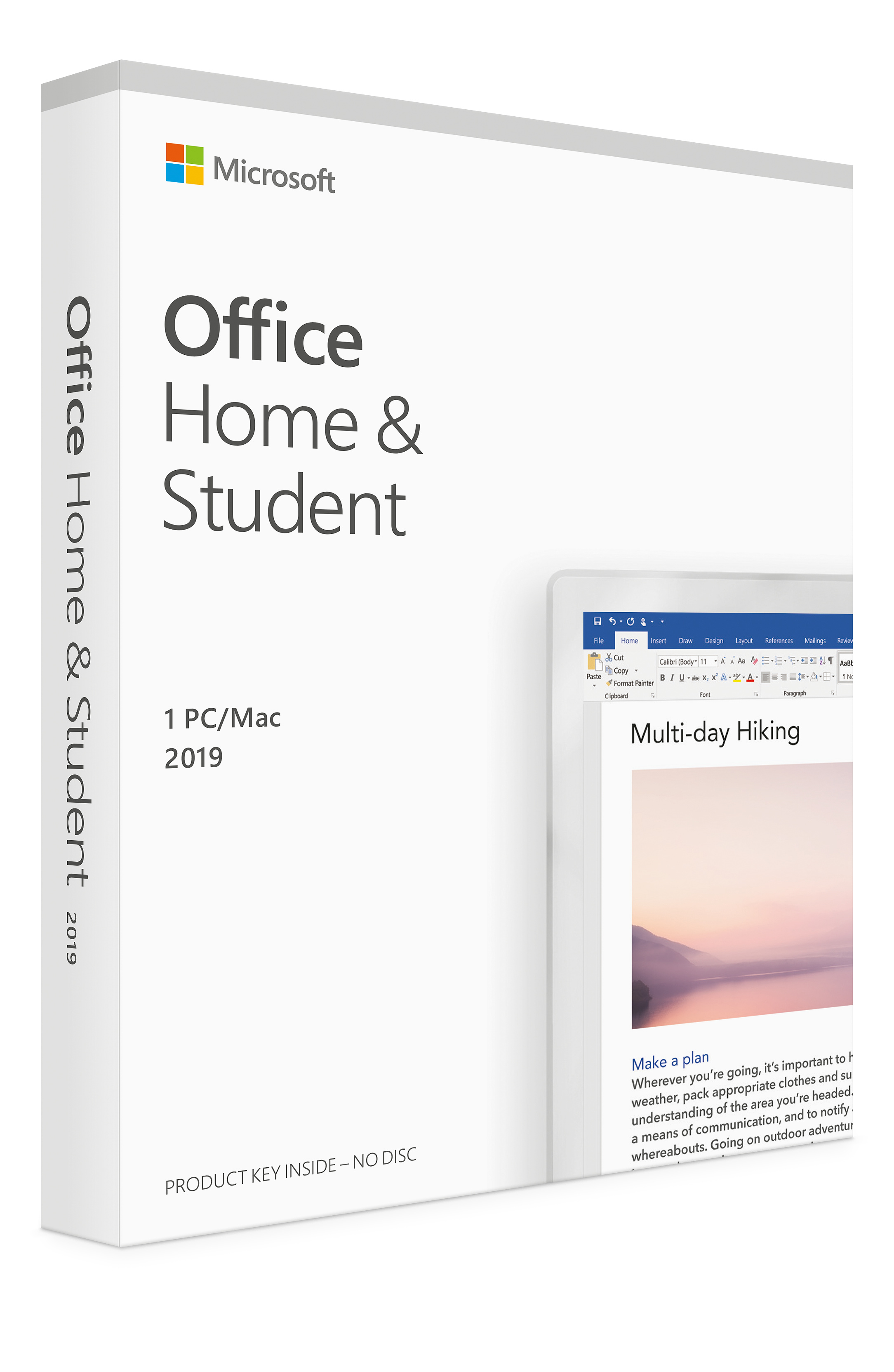 Microsoft Office Home & Student 1 PC/Mac 2019