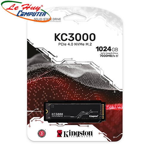 Ổ cứng SSD Kingston KC3000 1TB NVMe M.2 2280 PCIe Gen4x4