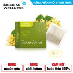 Trà thảo mộc Baelen Amin giúp hỗ trợ cảm cúm và viêm hô hấp (Siberian Health) – Hãng phân phối chính thức