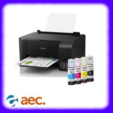 Máy in phun màu đa chức năng Epson L3110 đã bao gồm 4 bình mực hãng đi kèm