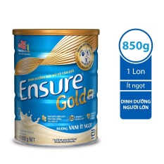 Sữa Bột Ensure Gold Hương Vani Hộp 850gr date 2025