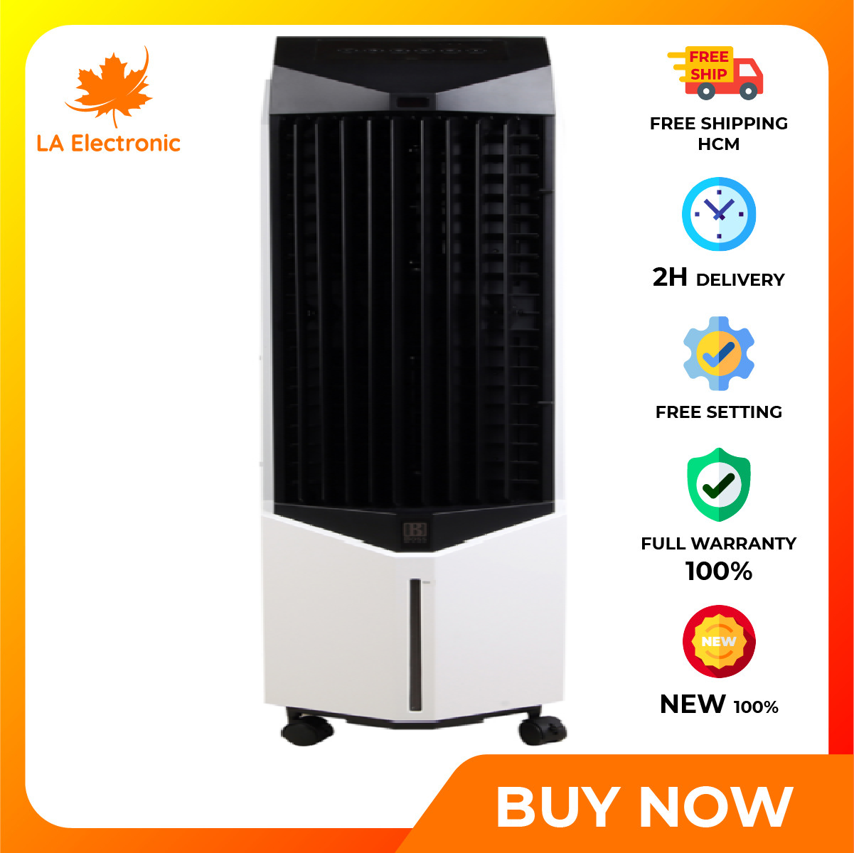 [Trả góp 0%]Installment 0% – Air conditioning fan Boss S-106 – Free shipping HCM