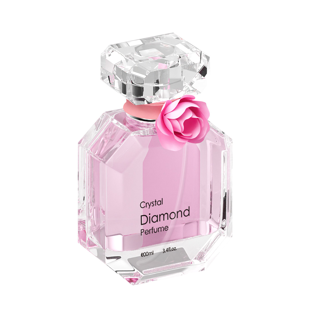 MINISO Nước hoa nam Pink Flower Crystal Diamond Hoa và trái cây Nước hoa nữ