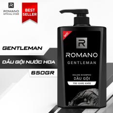 Dầu Gội Hương Nước Hoa Romano Gentleman 650g