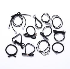 Bộ 12 thun cột tóc đẹp – combo 12 dây buộc tóc dễ thương – cột tóc