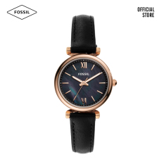 Đồng hồ nữ FOSSIL Carlie Mini dây da ES4700 – màu đen