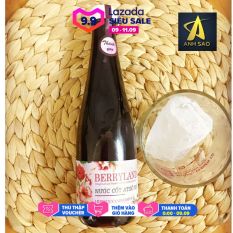 Nước cốt hoa Atiso đỏ BerryLand – Dung tích 500ml – Nước giải khát vị chua ngọt tự nhiên – Đặc sản Đà Lạt Quà tặng ý nghĩa – Món ăn vặt lý tưởng