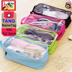 Túi Giày chống thấm nước. Túi đa năng đựng các vật dụng khác. Tặng 1 NameTag vali túi xách