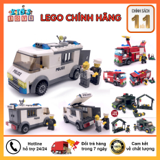 Lego đồ chơi, Lego cảnh sát bắt tội phạm, đồ chơi xếp hình cho bé.