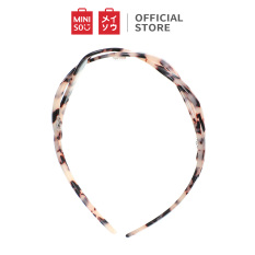 Băng đô dệt acetate cổ điển (hỗn hợp) Miniso
