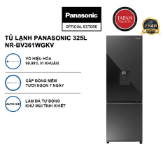 Tủ lạnh Panasonic Vô Hiệu Hóa Vi Khuẩn 325L NR-BV361WGKV – Ngăn Đông Mềm – Lấy Nước Ngoài Kháng Khuẩn – Bảo hành 2 năm