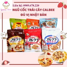 [HSD T2/2023] Ngũ cốc Calbee ăn kiêng giảm cân Nhật Bản đủ 12 vị ngon tuyệt – mix sữa chua trái cây hoa quả dùng ăn sáng siêu thơm ngon tiện lợi