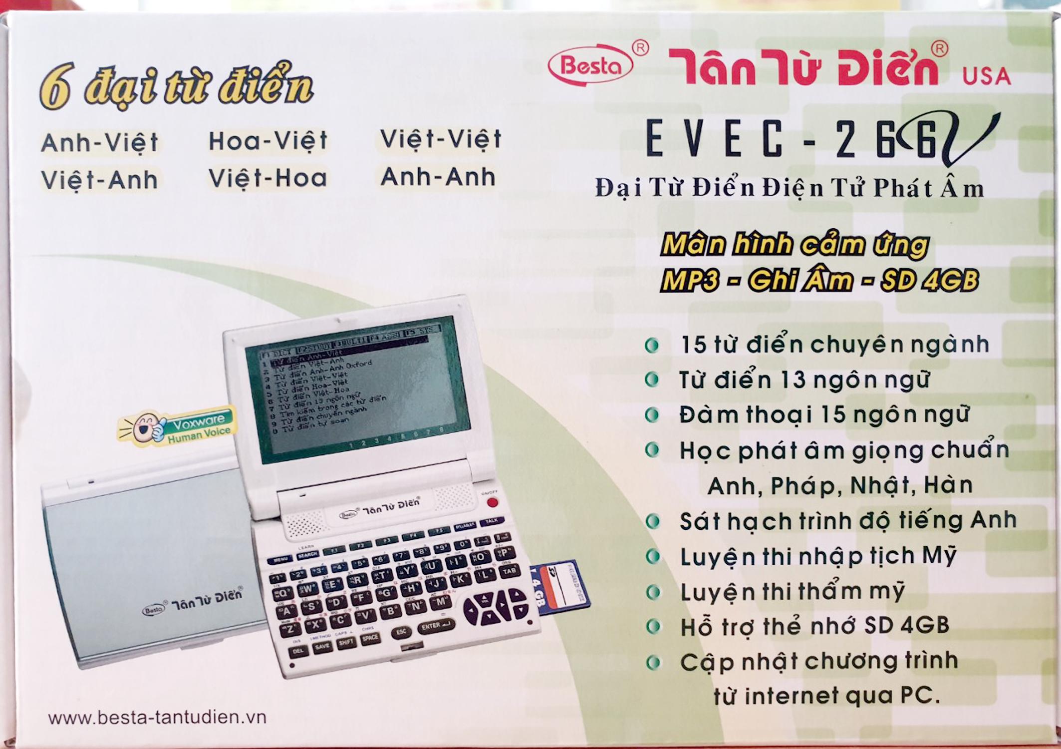 Tan Tu Dien EVEC 266V + Tặng Headphones Extra Bass Mới 100% BH 12 Tháng
