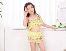 Bộ đồ bơi bé gái 3 cách mặc (freesize 25-35kg)