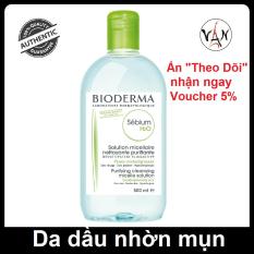 Nước tẩy trang Bioderma 500ml dành cho da hỗn hợp, da nhờn hoặc mụn