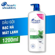 Dầu Gội Head & Shoulders Bạc Hà Mát Lạnh chai 1200ml