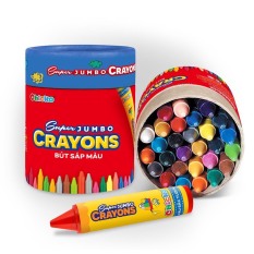 Bút Sáp Màu Super Jumbo Crayons – 18 Màu