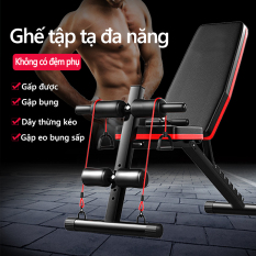 Ghế tập tạ đa năng Ghế gập bụng chống đẩy tập gym đa năng có thể gấp lại