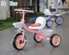 Xe đạp 3 bánh 001 có giỏ để đồ dành cho bé từ 2 đến 6 tuổi