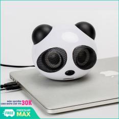 Loa nghe nhạc xem phim dùng cho máy máy tính và điên thoại kết nối jack 3.5 gấu trúc Panda YS-226, Loa mini kiêm đèn ngủ cao cấp hình thú ( Gấu trúc ) siêu Cute – nghe nhạc cực hay
