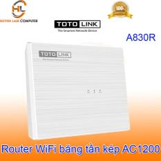 Router WiFi ToTolink A830R băng tần kép AC1200 thiết kế để bàn – DGW phân phối
