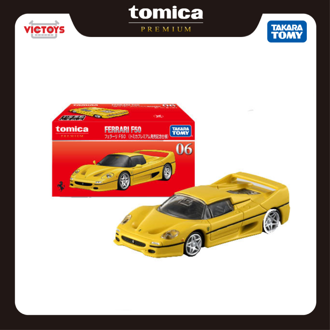 Xe mô hình Premium Tomica No.06 Ferrari F50(SP) 295761