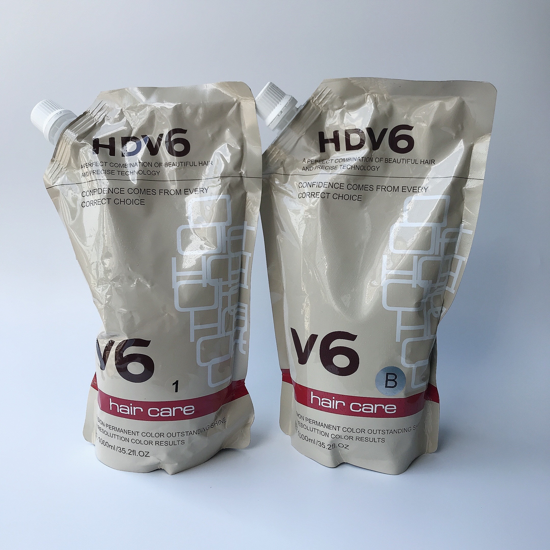Thuốc uốn tóc HDV6 COLLAGEN Thuốc Ép Tóc HDV6 Collagen mềm hóa truyền thống, uốn ép dùng chung số 1...