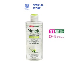 Nước Hoa Hồng Simple Facial Toner 200ml