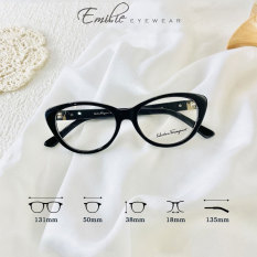 Gọng kính mắt mèo Emilie eyewear phụ kiện thời trang 8037