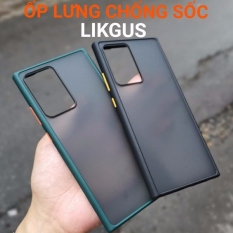 Ốp lưng LikGus nhám cho Samsung Galaxy Note 20/ Note 20 Ultra 5G Chống sốc chống vân tay ( Chính Hãng )