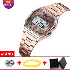 Đồng Hồ Nữ SKMEI điện tử mặt vuông cá tính BW054-Boss Watches