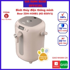 Bình đun nước thủy điện thông minh Bear ZDH-H30B1 3L,Ấm nấu nước sôi cầm tay, có tính năng khử clo và khoá trẻ em an toà
