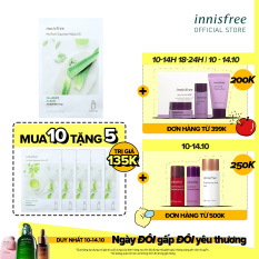 Mặt nạ giấy dưỡng da Hàn Quốc innisfree My Real Squeeze Mask 20ml