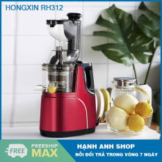 MÁY ÉP CHẬM HONGXIN RH312 – Hàng nhập khẩu – Máy ép trái cây, hoa quả, ép rau củ cực khô – Bảo hành 12 Tháng