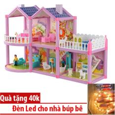 Mô Hình Nhà Búp Bê Cỡ Lớn Cho Các Bé Chơi Đồ Chơi Barbie