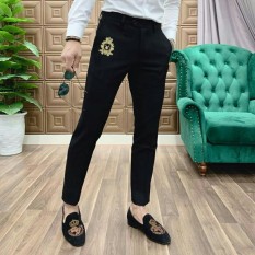 Quần Vải Thời Trang Thêu Ong