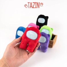 Móc treo AMong US nhồi bông kích thước 10cm, nhiều màu sắc. Chất liệu cao cấp, mềm mịn, không xù lông, an toàn phù hợp làm móc treo, móc khóa hoặc đồ trang trí