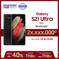 [ Voucher Citibank 2tr] Đặt trước Điện thoại Samsung Galaxy S21 Ultra (12GB/128GB) – Dự kiến giao hàng 29/01 – Tặng Smart Tag