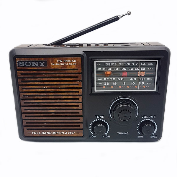 [Hàng mới về Sale Cực Khủng]Ðài Radio Sony Nhật Hàng Bãi Chuyên dụng ÐỌC THẺ Nhớ, USB MP3 SONY SW-888UAR/...