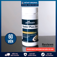 Tinh Chất Hàu Oyster Plus Goodhealth 60 Viên Hàng Nhập Mỹ Khả Năng Sinh Lực Cho Đàn Ông, Hỗ Trợ Vấn Đề Sinh Lý Yếu, Tăng Khoái Cảm Tình Dục, Kéo Dài Thời Gian Giao Hợp