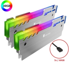 Bộ 2 Tản Nhiệt Ram Jonsbo NC-3 Led RGB – Hỗ Trợ Đồng Bộ Mainboard