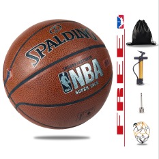 Banh Bóng Rổ Da Spalding – Size7 – Bản outdoor- Tặng kèm bơm + Balo rút + Kim bơm + Túi lưới