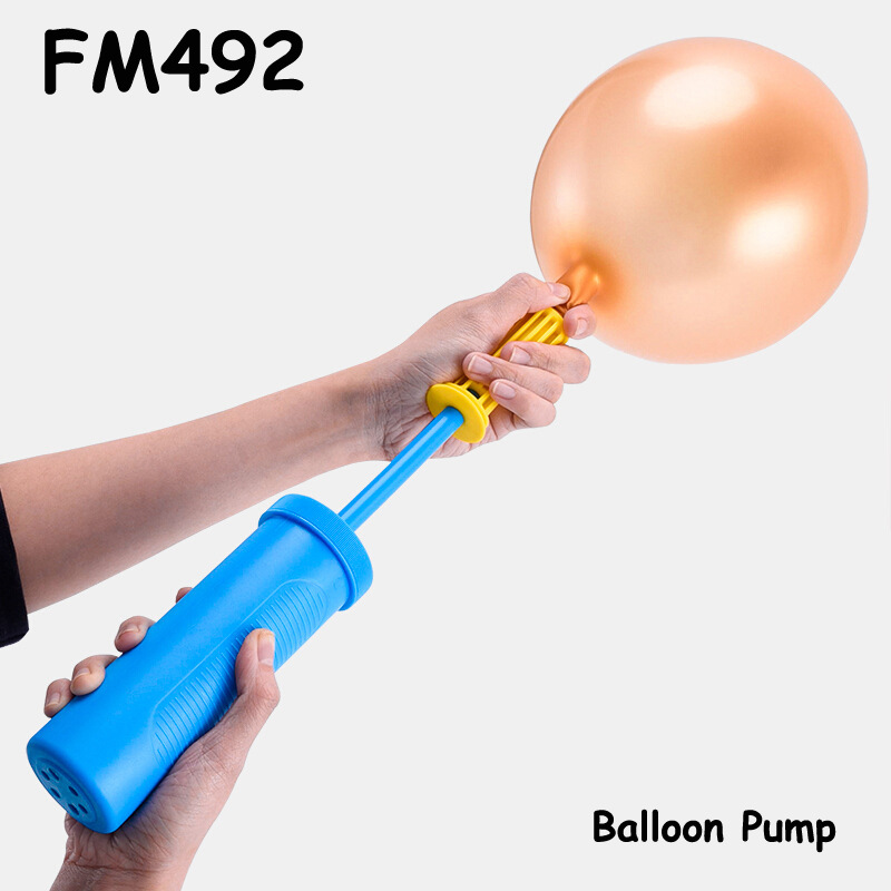 Ống bơm bong bóng cầm tay 28cm nhỏ gọn tiện lợi- thiết bị trang trí sinh nhật Miubabyclothing