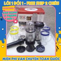 Bộ Máy Xay Ép Đa Năng Magic Bullet 21 Chi Tiết, Máy Xay Sinh Tố, Xay Café, Xay Thịt Đa Năng, Tiện Dụng, Nhanh Chóng. Bảo Hành 12 Tháng.