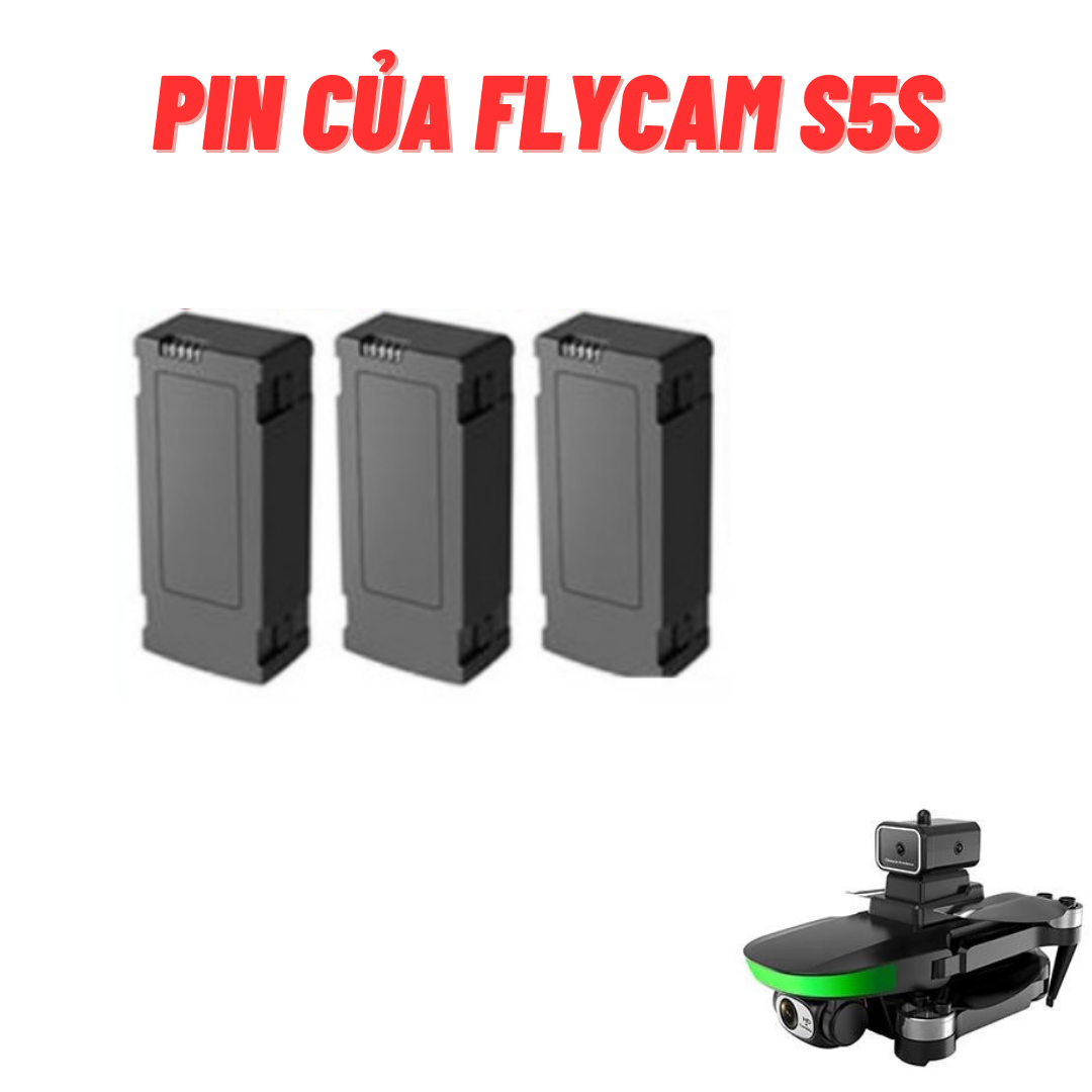 Flycam S5S - Máy Bay Không Người Lái Flycam Camera 8k Cao Cấp - Drone S5S PRO Max Bay 30...