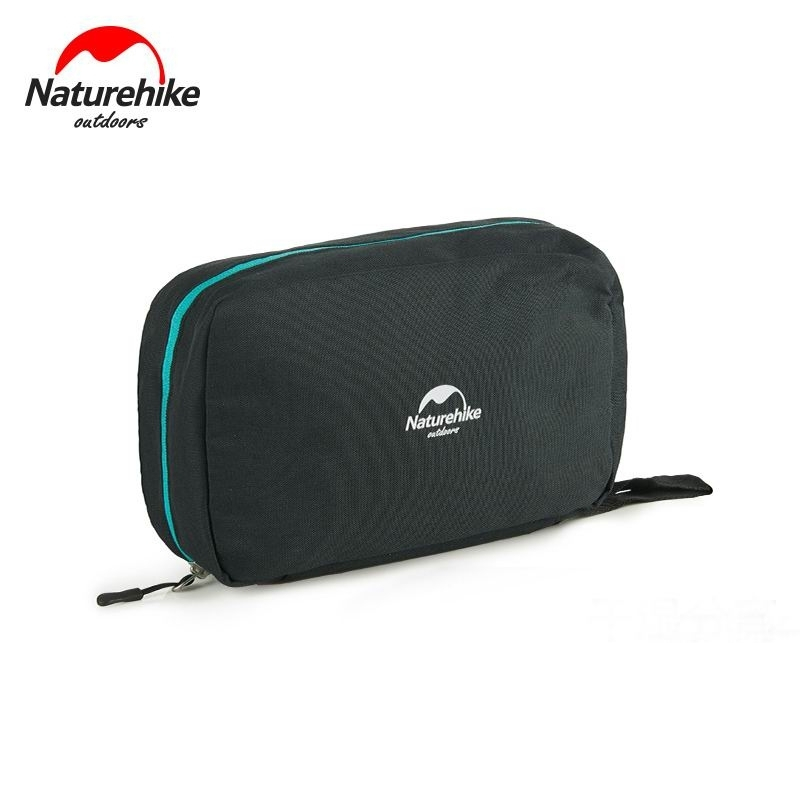 Túi Đựng Mỹ Phẩm, Đồ Du Lịch Cá nhân, Dã Ngoại NatureHike NH18X030-B, 2 Ngăn Khô, Ướt Riêng Biệt