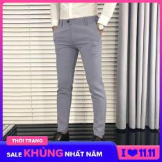 Quần Tây Nam vải Tuyết Hàn siêu đẹp, Quần Âu nam dáng ôm co giãn không nhăn thời trang Kojiba , Quan âu nam công sở cao cấp