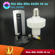 Đuôi đèn điều khiển từ xa E27 bật tắt đèn từ khoảng cách 15 đến 30m-đui đèn điều khiển bật tắt đèn từ xa