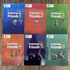 Bộ 6 Quyển Sách Grammar Friends 1,2,3,4,5,6 – Students Book – Hanoi Book Store