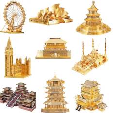 Mô hình 3D bằng thép tự ráp Piececool công trình nổi tiếng